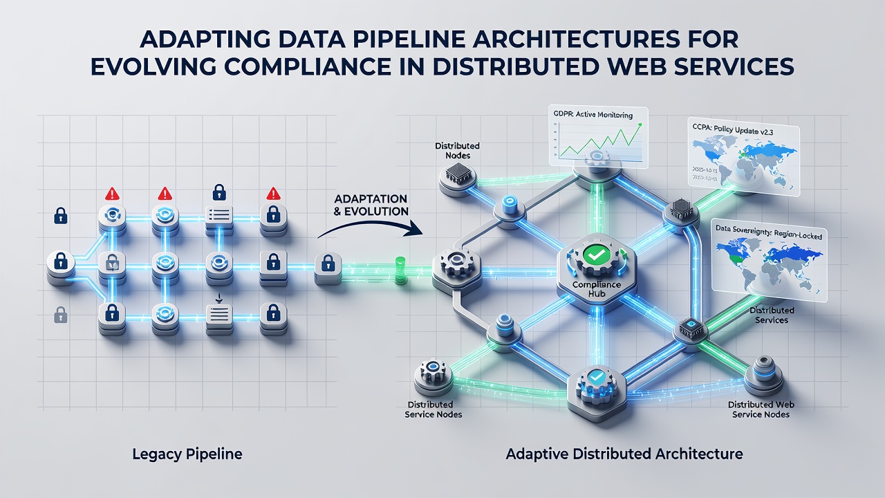 Adapting Data Pipeline Architectures to Support Evolving Compliance Requirements in Distributed Web Services